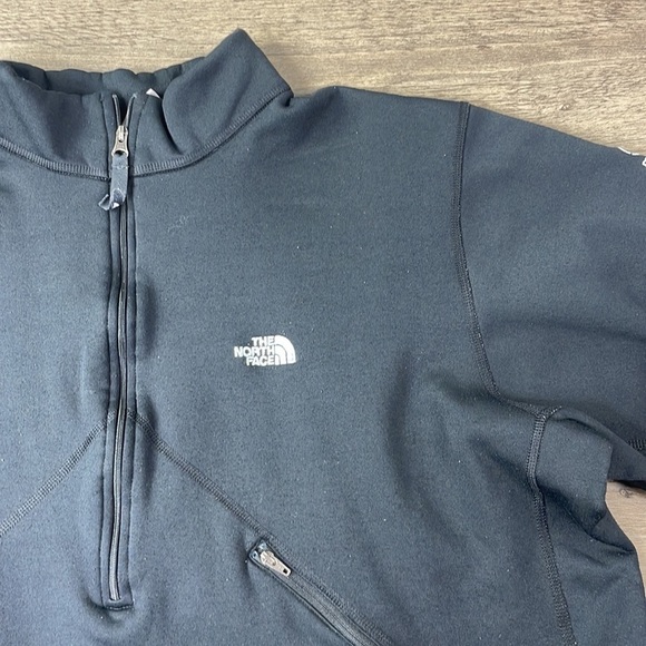 THE NORTH FACE MENS BLACK FLIGHT SERIES 1/2 ZIP PULLOVER FLEECE SWEATSHIRT, XXL - Picture 2 of 14